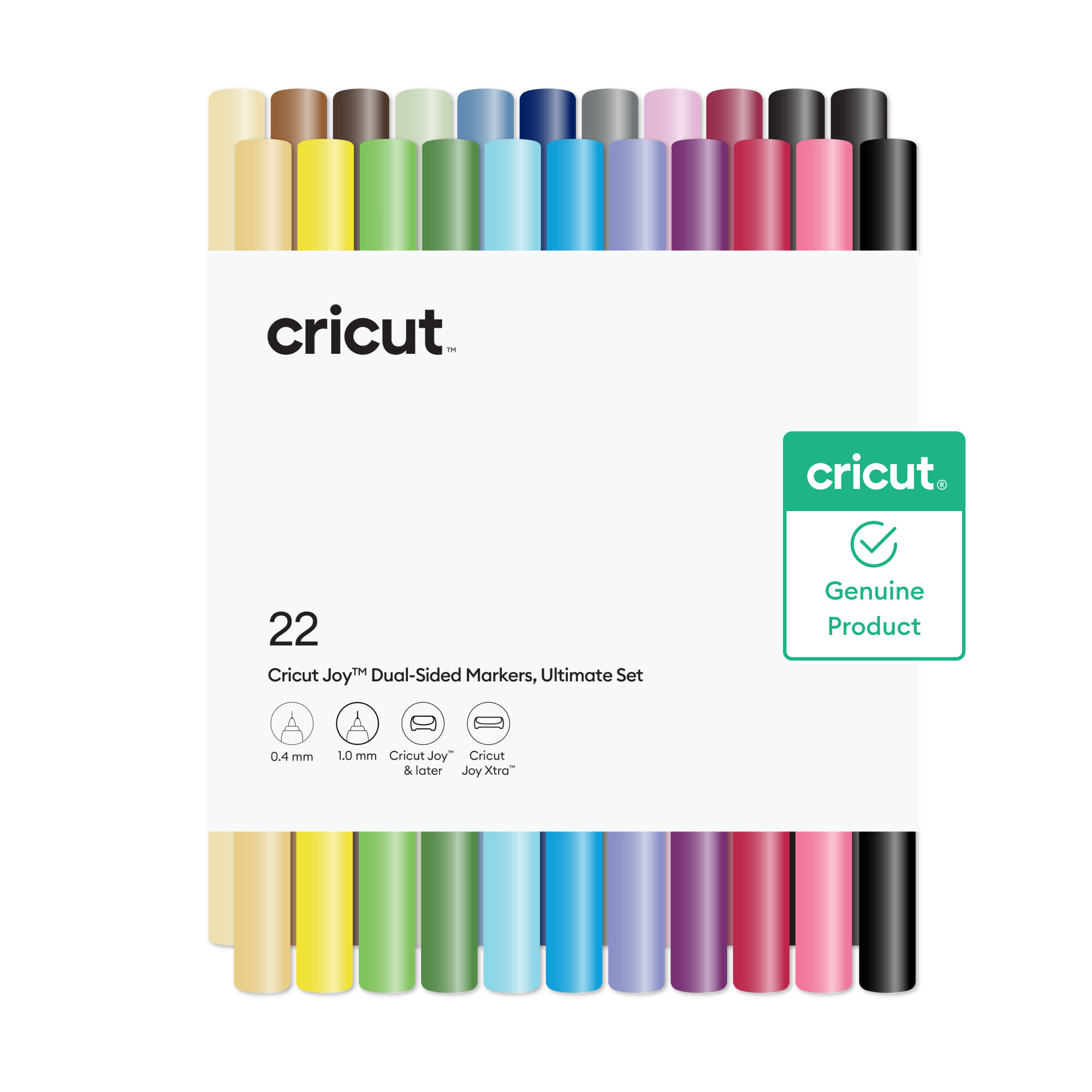 Cricut Joy™ Doppelseitige Stifte, Ultimatives Set (22 Stk.)